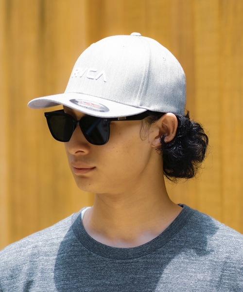 RVCA(ルーカ)の「RVCA メンズ RVCA FLEX FIT キャップ 【2024年春夏モデル】/ルーカ帽子(キャップ・メンズ・ネイビー/ヘザーグレー/ブラック・FREE)」の10枚目の写真