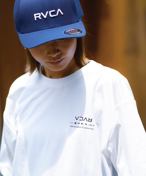RVCA(ルーカ)の「RVCA メンズ RVCA FLEX FIT キャップ 【2024年春夏モデル】/ルーカ帽子(キャップ・メンズ・ネイビー/ヘザーグレー/ブラック・FREE)」の12枚目の写真