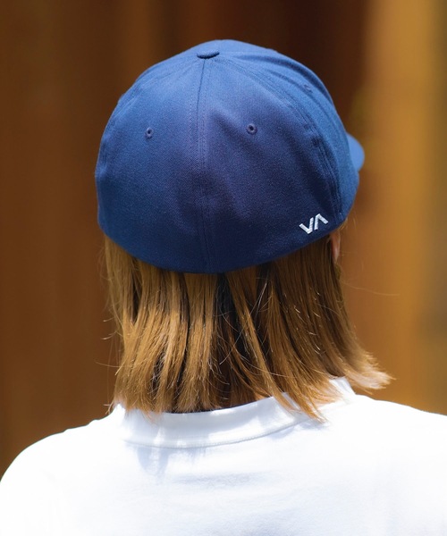 RVCA(ルーカ)の「RVCA メンズ RVCA FLEX FIT キャップ 【2024年春夏モデル】/ルーカ帽子(キャップ・メンズ・ネイビー/ヘザーグレー/ブラック・FREE)」の14枚目の写真