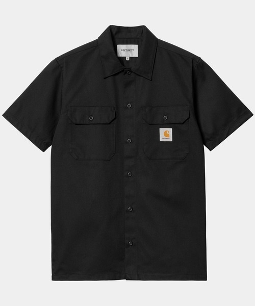 Carhartt WIP(カーハートダブリューアイピー)の「Carhartt WIP/カーハートダブリューアイピー S/S MASTER SHIRT 半袖シャツ I027580(シャツ/ブラウス・メンズ・グレー/オフホワイト/ブラック・XL/L/M)」の12枚目の写真