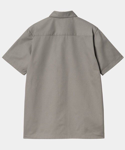 Carhartt WIP(カーハートダブリューアイピー)の「Carhartt WIP/カーハートダブリューアイピー S/S MASTER SHIRT 半袖シャツ I027580(シャツ/ブラウス・メンズ・グレー/オフホワイト/ブラック・XL/L/M)」の15枚目の写真