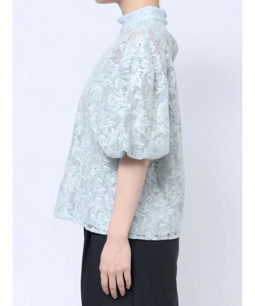 LAGUNAMOON(ラグナムーン)の「レースバルーンブラウス(シャツ/ブラウス・レディース・ホワイト/ライトブルー/ブラック・FREE)」の6枚目の写真