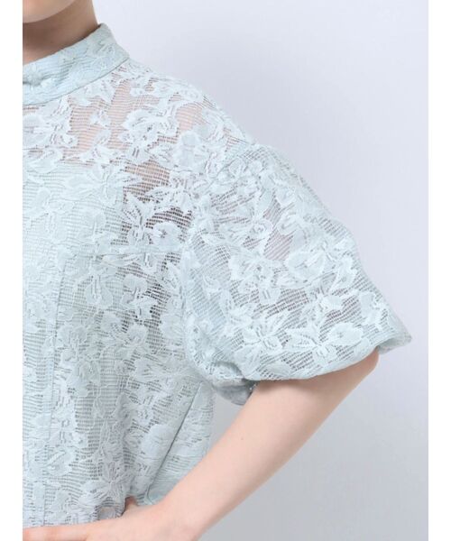 LAGUNAMOON(ラグナムーン)の「レースバルーンブラウス(シャツ/ブラウス・レディース・ホワイト/ライトブルー/ブラック・FREE)」の9枚目の写真
