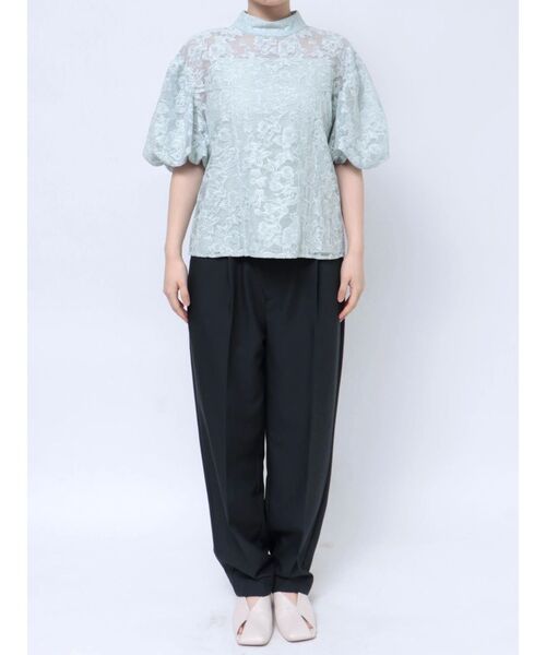 LAGUNAMOON(ラグナムーン)の「レースバルーンブラウス(シャツ/ブラウス・レディース・ホワイト/ライトブルー/ブラック・FREE)」の13枚目の写真