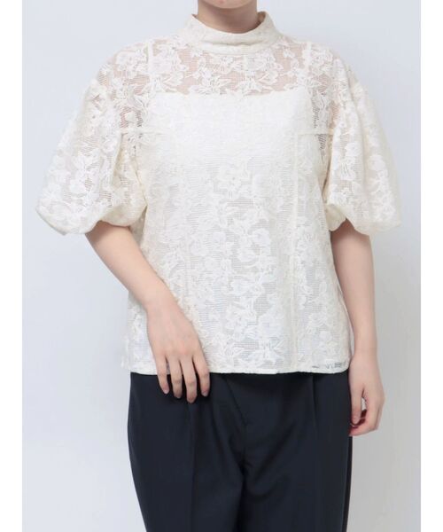 LAGUNAMOON(ラグナムーン)の「レースバルーンブラウス(シャツ/ブラウス・レディース・ホワイト/ライトブルー/ブラック・FREE)」の20枚目の写真