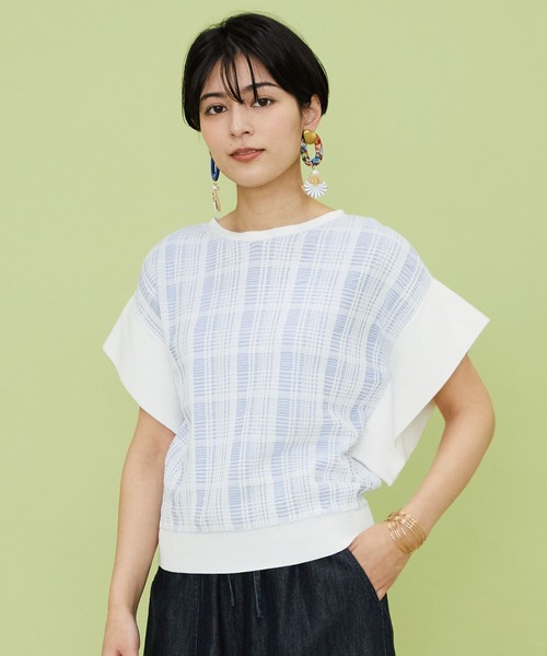 ♡♡deuxiemeclasse♡完売ニット BAILA掲載】【前後2way】フェザーニット/洗える（ニット
