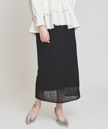 ラッセル幾何レースペンシルスカート