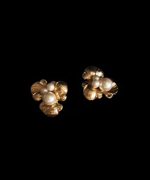 ADER | 【復刻】 PETAL pearl earring(イヤリング)