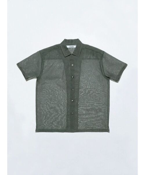 VEQUM（VEQUM）の「【VEQUM】SHEER BOX SHIRT（シャツ/ブラウス・レディース・グレー/ホワイト/その他・FREE）」の8枚目の写真