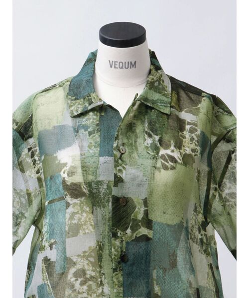 VEQUM（VEQUM）の「【VEQUM】SHEER BOX SHIRT（シャツ/ブラウス・レディース・グレー/ホワイト/その他・FREE）」の13枚目の写真