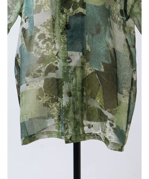 VEQUM（VEQUM）の「【VEQUM】SHEER BOX SHIRT（シャツ/ブラウス・レディース・グレー/ホワイト/その他・FREE）」の15枚目の写真