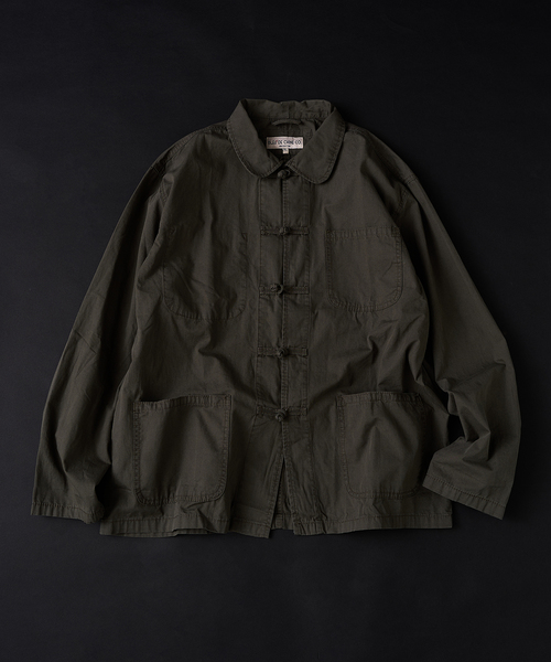 417 EDIFICE(フォーワンセブンエディフィス)の「【BLEU DE CHINE STORE】SHANGHAI JACKET(シャツ/ブラウス・メンズ・ネイビー/グリーン/カーキ・X-LARGE/LARGE)」の2枚目の写真
