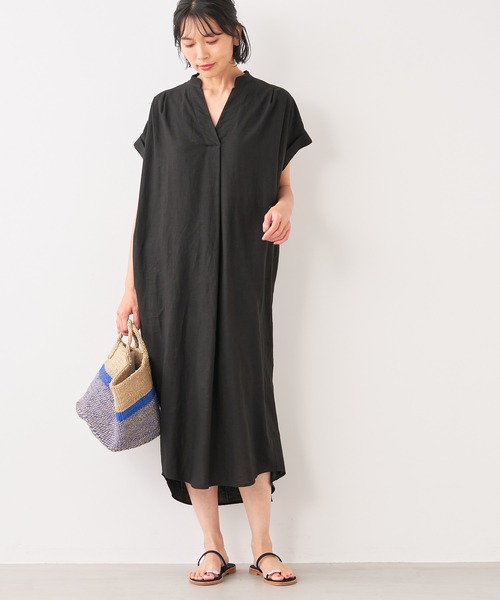 MICA&DEAL(マイカ&ディール)の「リネンタックショルダー MICA&DEAL(マイカ&ディール)の「リネンタックショルダー