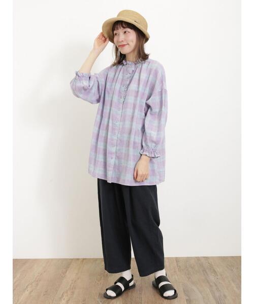 セール】【Lサイズ / WEB限定】【イージーケア】リネン混