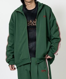 JOHN'S CLOSET（ジョンズクローゼット）の「【3】〔THRASHER/スラッシャー〕サイドライン ワイドシルエット トラックジャケット（ジャージ）」