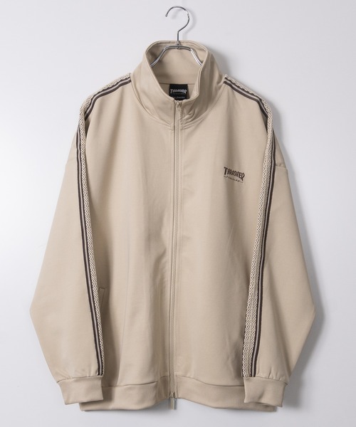 THRASHER(スラッシャー)の「【3】〔THRASHER/スラッシャー〕サイドライン ワイドシルエット トラックジャケット(ジャージ・メンズ・ブラック/オフホワイト/グリーン/ベージュ・LARGE/MEDIUM/X-LARGE)」の19枚目の写真