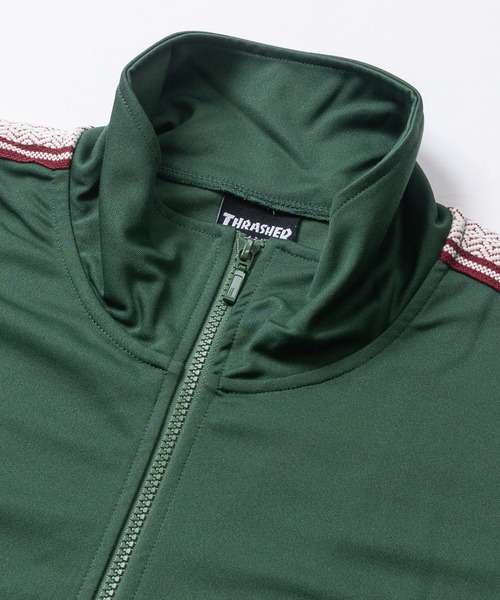 THRASHER(スラッシャー)の「【3】〔THRASHER/スラッシャー〕サイドライン ワイドシルエット トラックジャケット(ジャージ・メンズ・ブラック/オフホワイト/グリーン/ベージュ・LARGE/MEDIUM/X-LARGE)」の8枚目の写真