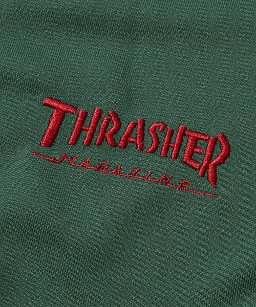 THRASHER(スラッシャー)の「【3】〔THRASHER/スラッシャー〕サイドライン ワイドシルエット トラックジャケット(ジャージ・メンズ・ブラック/オフホワイト/グリーン/ベージュ・LARGE/MEDIUM/X-LARGE)」の9枚目の写真