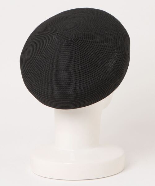 Settimissimo（セッティミッシモ）の「ブレード ペーパー ベレー帽（ハンチング/ベレー帽・レディース・ブラック/キャメル・FREE）」の3枚目の写真