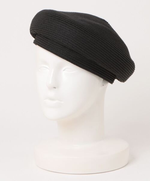 Settimissimo（セッティミッシモ）の「ブレード ペーパー ベレー帽（ハンチング/ベレー帽・レディース・ブラック/キャメル・FREE）」の20枚目の写真