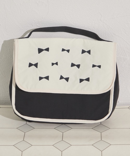 pairmanon（ペアマノン）の「選べる2デザイン 刺繍入りリュック型レッスンバッグ（バックパック/リュック・キッズ・ブラック系その他/その他・FREE）」の8枚目の写真