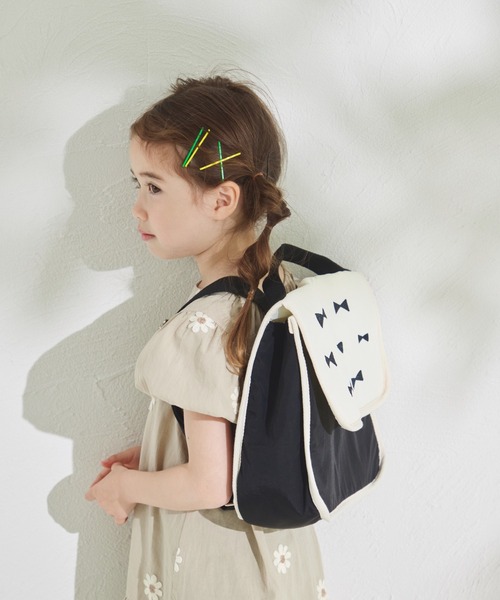 pairmanon（ペアマノン）の「選べる2デザイン 刺繍入りリュック型レッスンバッグ（バックパック/リュック・キッズ・ブラック系その他/その他・FREE）」の10枚目の写真