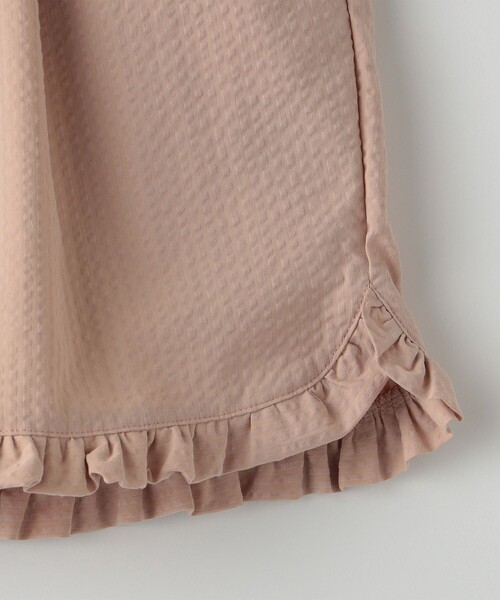 SHIPS(シップス)の「SHIPS KIDS:140~150cm /〈吸水速乾〉フリル ショート パンツ(その他パンツ・キッズ・ベージュ/ピンクベージュ・140/150)」の9枚目の写真
