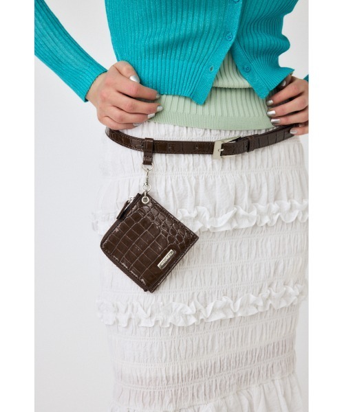 MOUSSY(マウジー)の「SMALL BAG WAIST ベルト(ベルト・レディース・グリーン/ブラウン・FREE)」の2枚目の写真