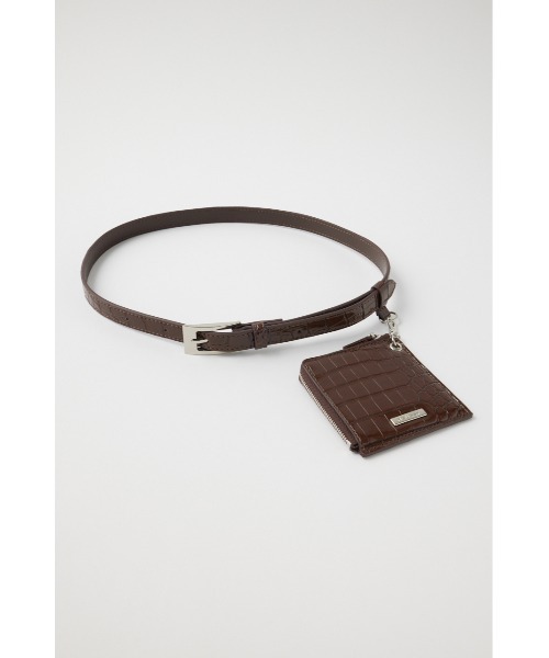 MOUSSY(マウジー)の「SMALL BAG WAIST ベルト(ベルト・レディース・グリーン/ブラウン・FREE)」の7枚目の写真