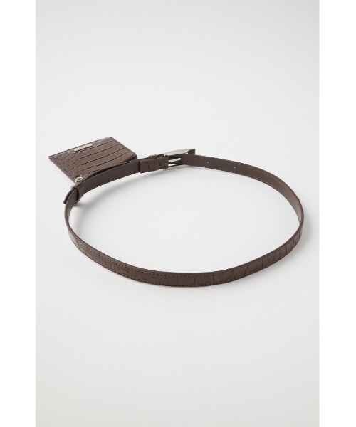 MOUSSY(マウジー)の「SMALL BAG WAIST ベルト(ベルト・レディース・グリーン/ブラウン・FREE)」の8枚目の写真