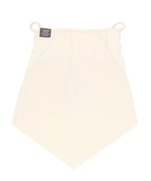 LAKOLE（ラコレ）の「【UVカット】ネック&フェイスカバー / 117054（マスク・レディース・ブラック/アイボリー・FREE）」の2枚目の写真