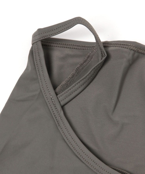 LAKOLE（ラコレ）の「【UVカット】ネック&フェイスカバー / 117054（マスク・レディース・ブラック/アイボリー・FREE）」の9枚目の写真