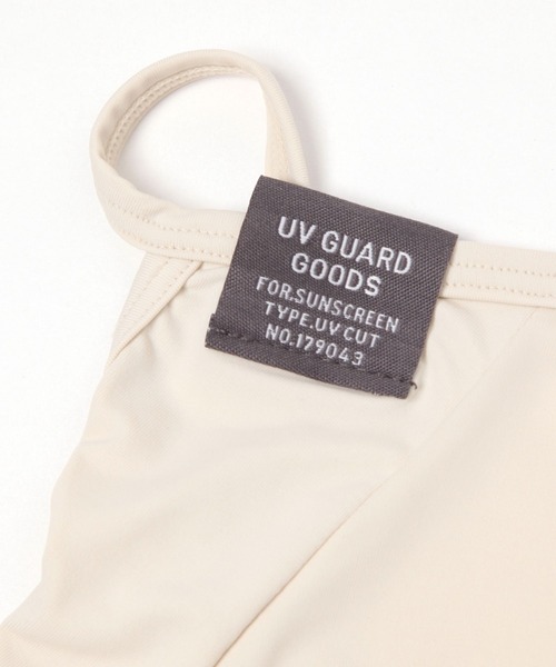 LAKOLE（ラコレ）の「【UVカット】ネック&フェイスカバー / 117054（マスク・レディース・ブラック/アイボリー・FREE）」の7枚目の写真