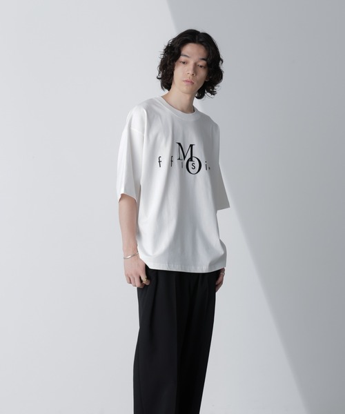 セール】「MOFFISIE」オリジナルプリント刺繍 Tシャツ 半袖（T