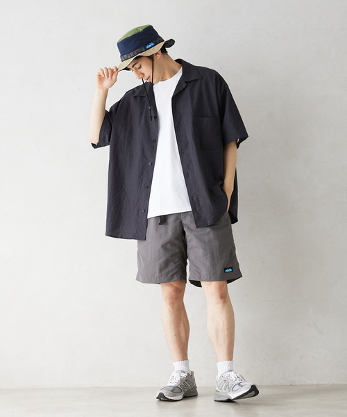 KAVU(カブー)の「KAVU / カブー 別注 Chiliwak Shorts(その他パンツ・メンズ・グレー/ブラック・MEDIUM/LARGE/X-LARGE)」の4枚目の写真