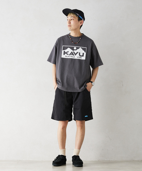 KAVU(カブー)の「KAVU / カブー 別注 Chiliwak Shorts(その他パンツ・メンズ・グレー/ブラック・MEDIUM/LARGE/X-LARGE)」の5枚目の写真