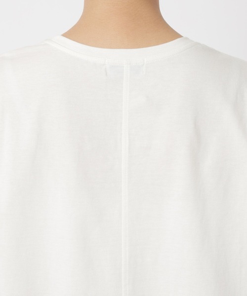 BARNYARDSTORM(バンヤードストーム)の「BARNYARDSTORM / ベーシックノースリプルオーバー【WEB限定カラー・サイズ】(Tシャツ/カットソー・レディース・チャコール/グリーン/ホワイト/ブラック/グレイッシュベージュ・S/M/L)」の20枚目の写真