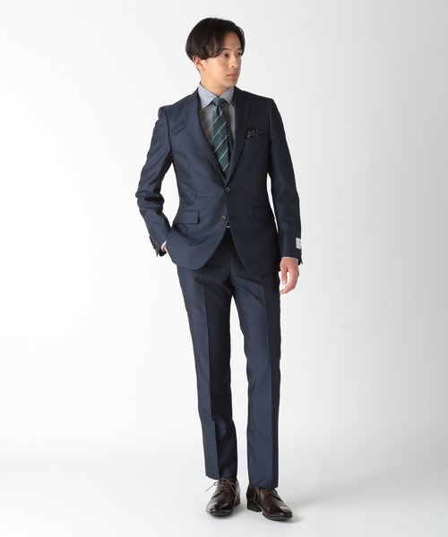 CROWDED CLOSET(クラウデッドクローゼット)の「<クレリックタイ>シャドーペイズリー/ピンドット柄(ネクタイ・メンズ・ベージュ/ネイビー/ボルドー/ターコイズブルー/シルバー・FREE)」の16枚目の写真