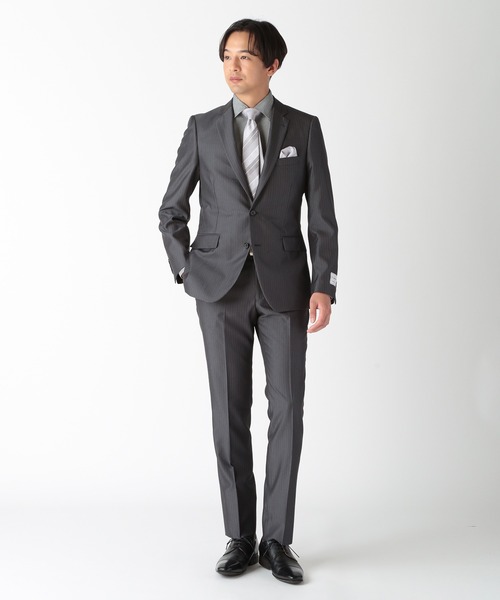 CROWDED CLOSET(クラウデッドクローゼット)の「<クレリックタイ>シャドーペイズリー/ピンドット柄(ネクタイ・メンズ・ベージュ/ネイビー/ボルドー/ターコイズブルー/シルバー・FREE)」の14枚目の写真