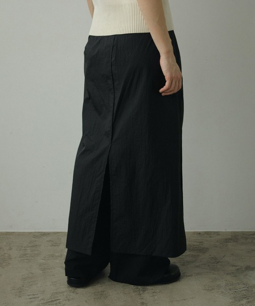 スカート Layered sheer long skirt ànuke online store（アンヌーク） / Layered Sheer