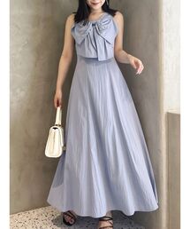 MERCURYDUO | ビッグリボンタイプライターワンピース(ワンピース)