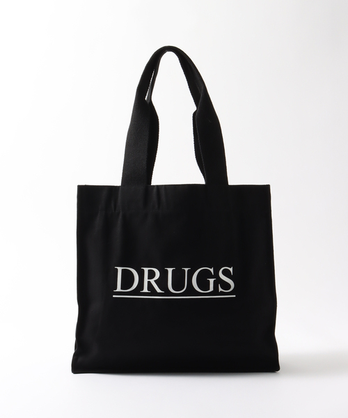 IDEA BOOKS(アイディアブックス)の「【IDEA BOOKS / アイディアブックス】DRUGS BAG(トートバッグ・メンズ・ブラック・1)」の2枚目の写真