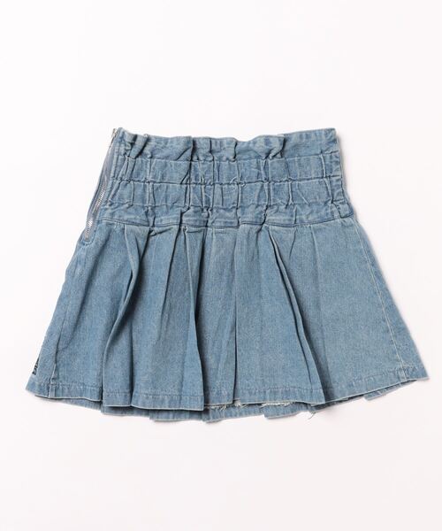 ANAP GiRL(アナップガール)の「ダブルスピンドルプリーツスカート(スカート・キッズ・アイボリー/ブルー・S/M/XS)」の8枚目の写真