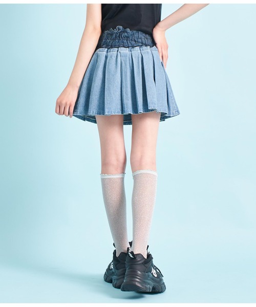 ANAP GiRL（アナップガール）の「ダブルスピンドルプリーツスカート