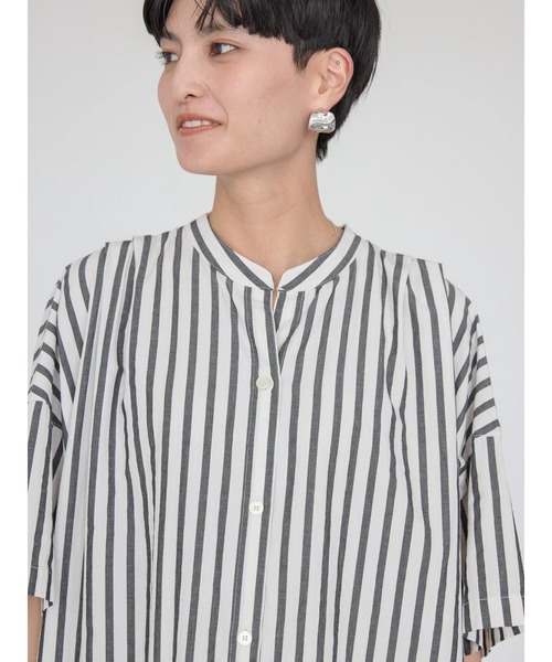 AMERICAN HOLIC（アメリカンホリック）の「イージーケア+接触冷感丈違い強撚ワッシャーワンピース（ワンピース・レディース・ブラック系その他2/ベージュ系その他2・M/L）」の6枚目の写真