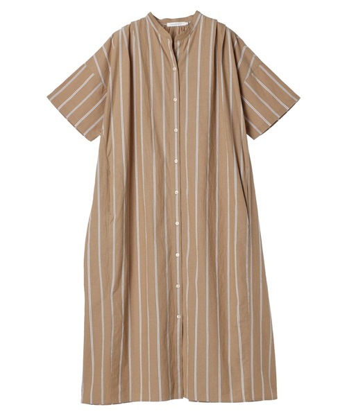 AMERICAN HOLIC（アメリカンホリック）の「イージーケア+接触冷感丈違い強撚ワッシャーワンピース（ワンピース・レディース・ブラック系その他2/ベージュ系その他2・M/L）」の22枚目の写真