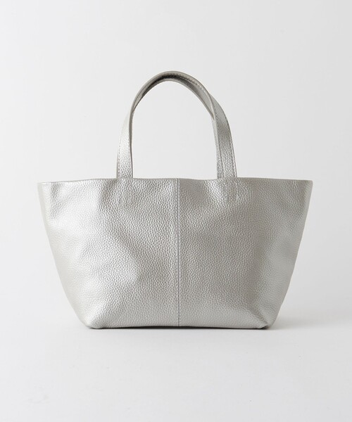 Steven Alan(スティーブンアラン)の「<Steven Alan>レザー スモール トート バッグ(トートバッグ・レディース・モカ/ブラック/シルバー・FREE)」の3枚目の写真