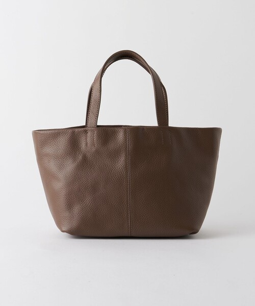 Steven Alan(スティーブンアラン)の「<Steven Alan>レザー スモール トート バッグ(トートバッグ・レディース・モカ/ブラック/シルバー・FREE)」の5枚目の写真