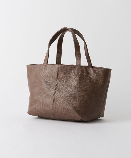 Steven Alan(スティーブンアラン)の「<Steven Alan>レザー スモール トート バッグ(トートバッグ・レディース・モカ/ブラック/シルバー・FREE)」の6枚目の写真