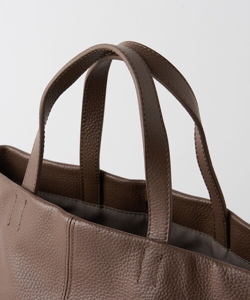 Steven Alan(スティーブンアラン)の「<Steven Alan>レザー スモール トート バッグ(トートバッグ・レディース・モカ/ブラック/シルバー・FREE)」の7枚目の写真